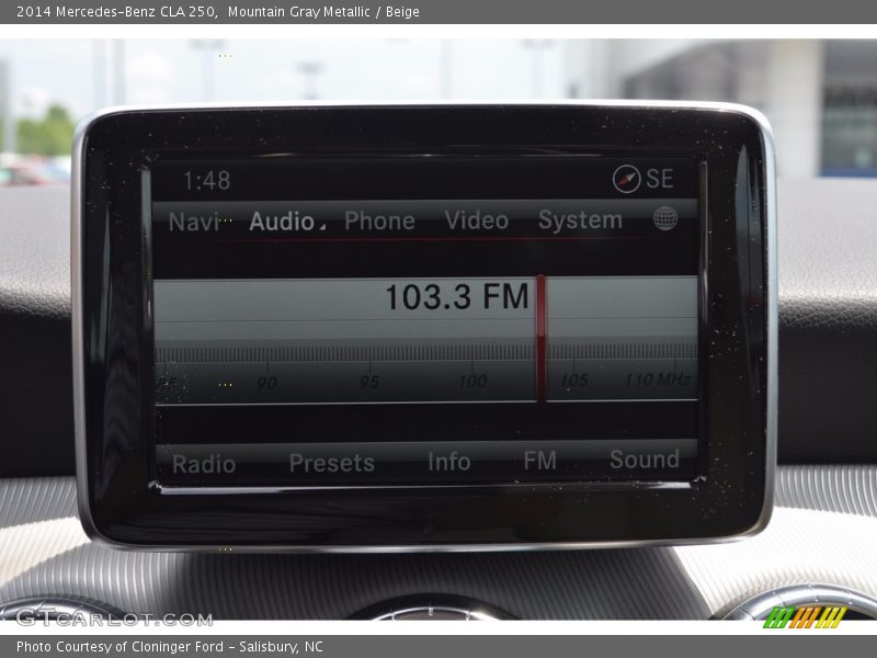 Mountain Gray Metallic / Beige 2014 Mercedes-Benz CLA 250