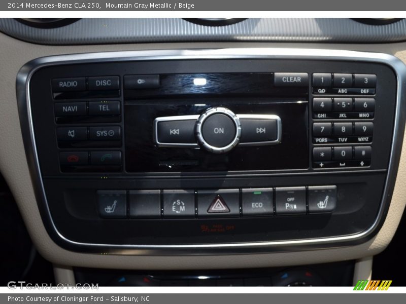 Mountain Gray Metallic / Beige 2014 Mercedes-Benz CLA 250