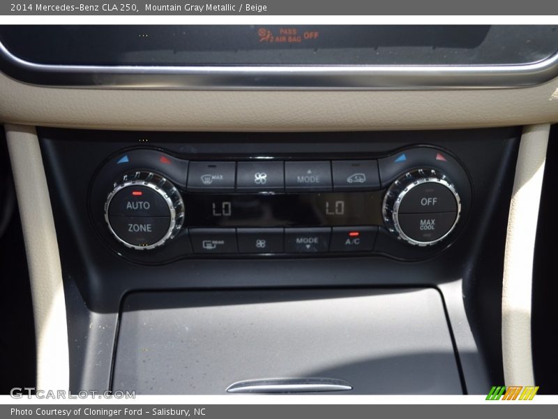 Mountain Gray Metallic / Beige 2014 Mercedes-Benz CLA 250