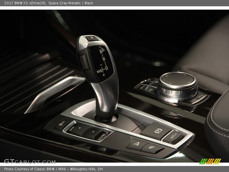 Space Gray Metallic / Black 2017 BMW X3 xDrive28i
