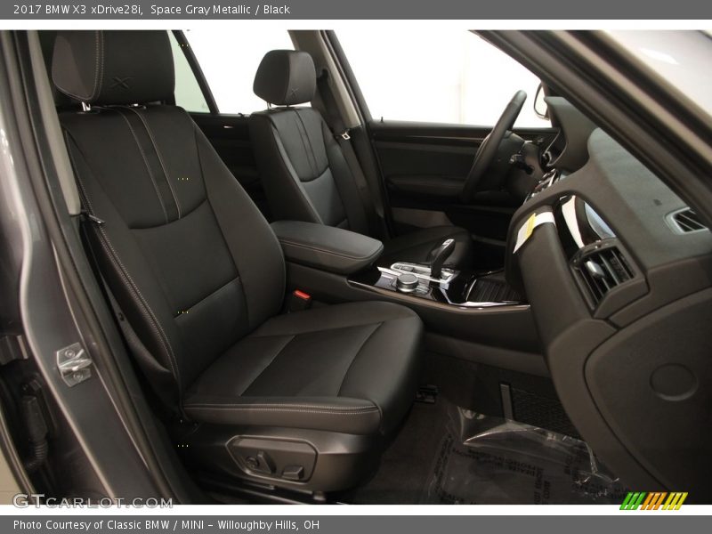 Space Gray Metallic / Black 2017 BMW X3 xDrive28i