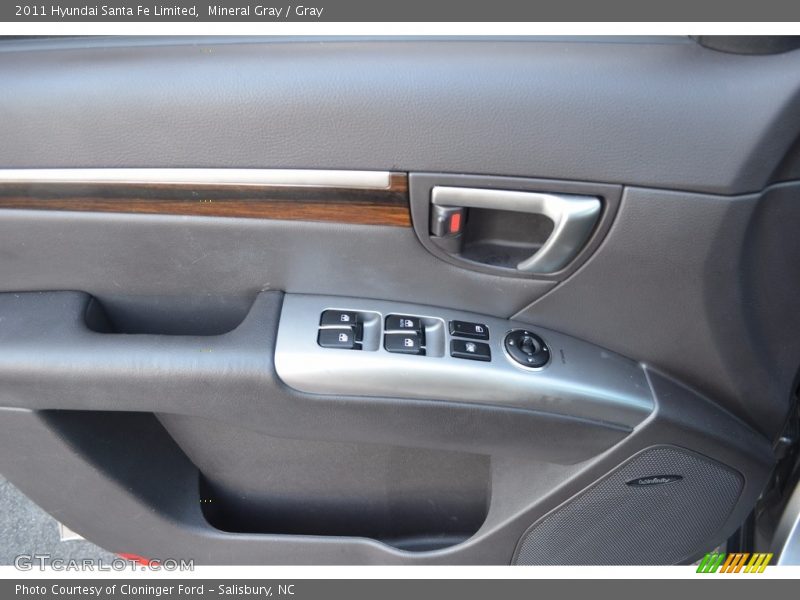 Mineral Gray / Gray 2011 Hyundai Santa Fe Limited