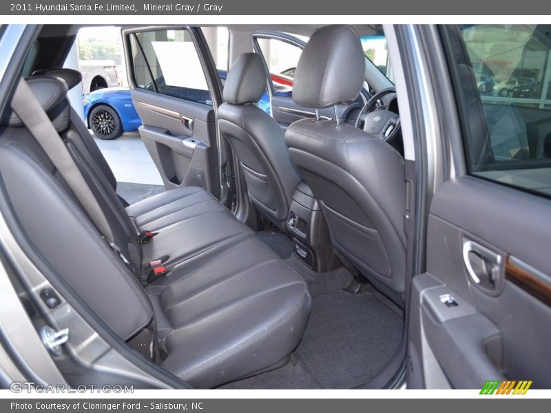 Mineral Gray / Gray 2011 Hyundai Santa Fe Limited