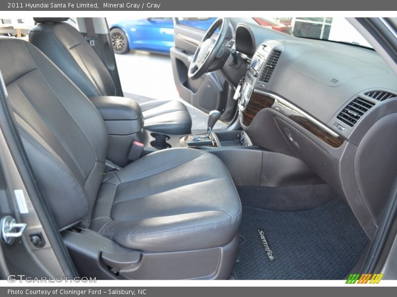 Mineral Gray / Gray 2011 Hyundai Santa Fe Limited