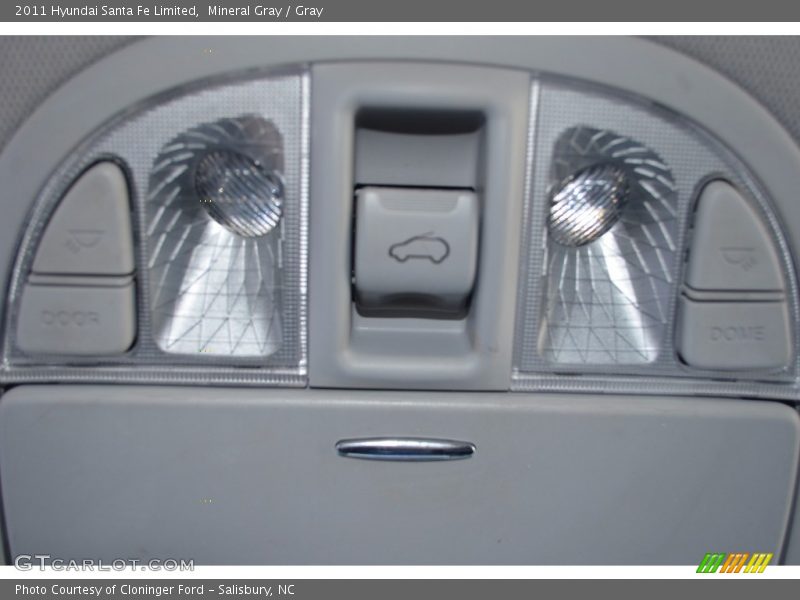 Mineral Gray / Gray 2011 Hyundai Santa Fe Limited