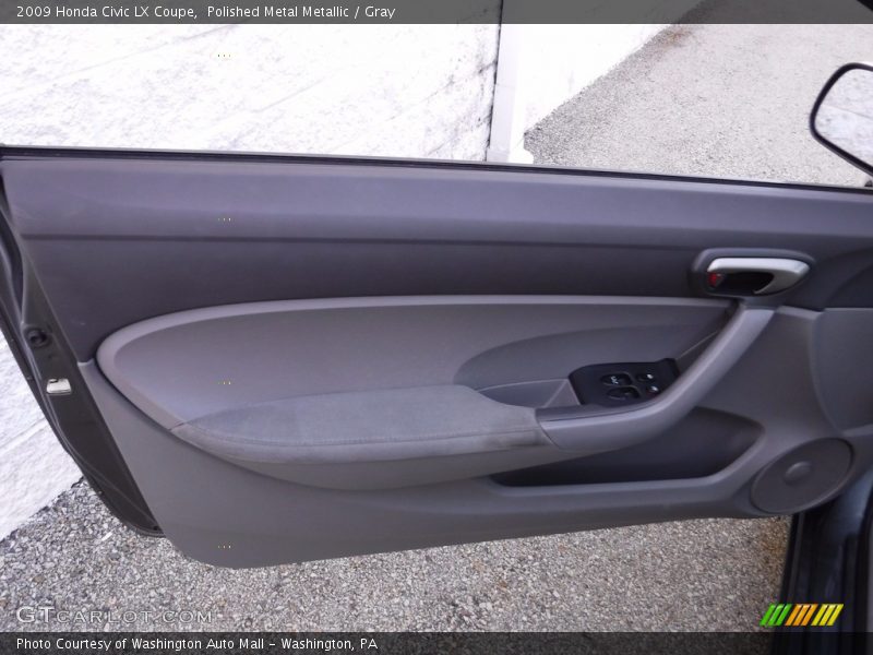 Polished Metal Metallic / Gray 2009 Honda Civic LX Coupe