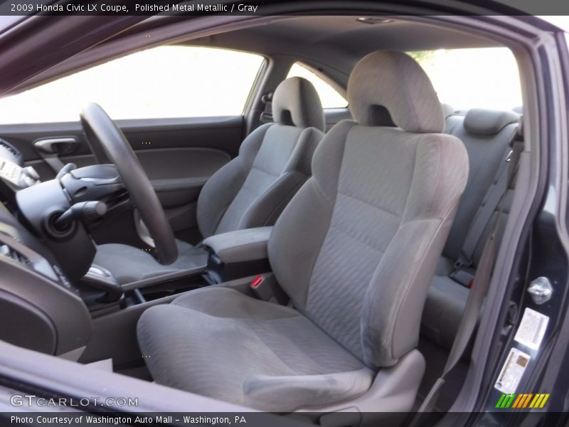 Polished Metal Metallic / Gray 2009 Honda Civic LX Coupe