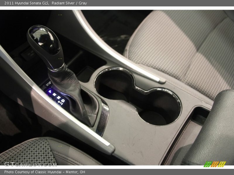 Radiant Silver / Gray 2011 Hyundai Sonata GLS