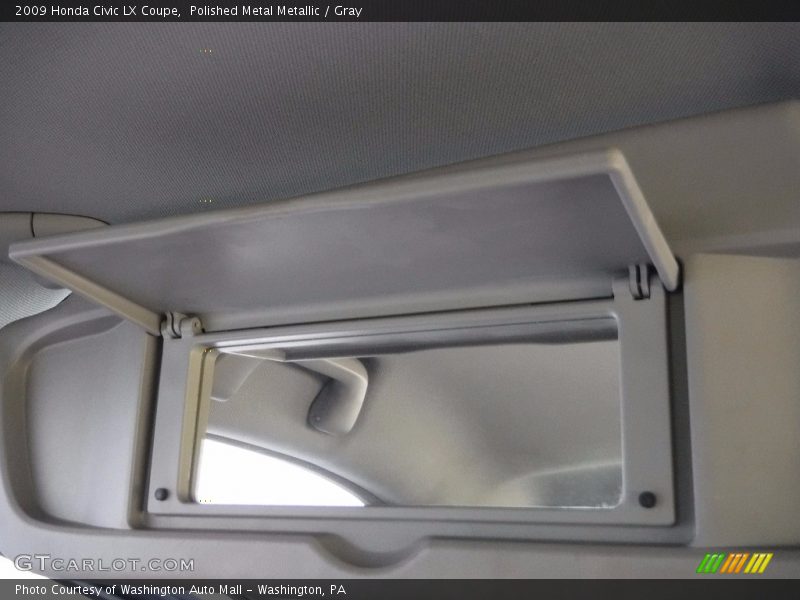 Polished Metal Metallic / Gray 2009 Honda Civic LX Coupe