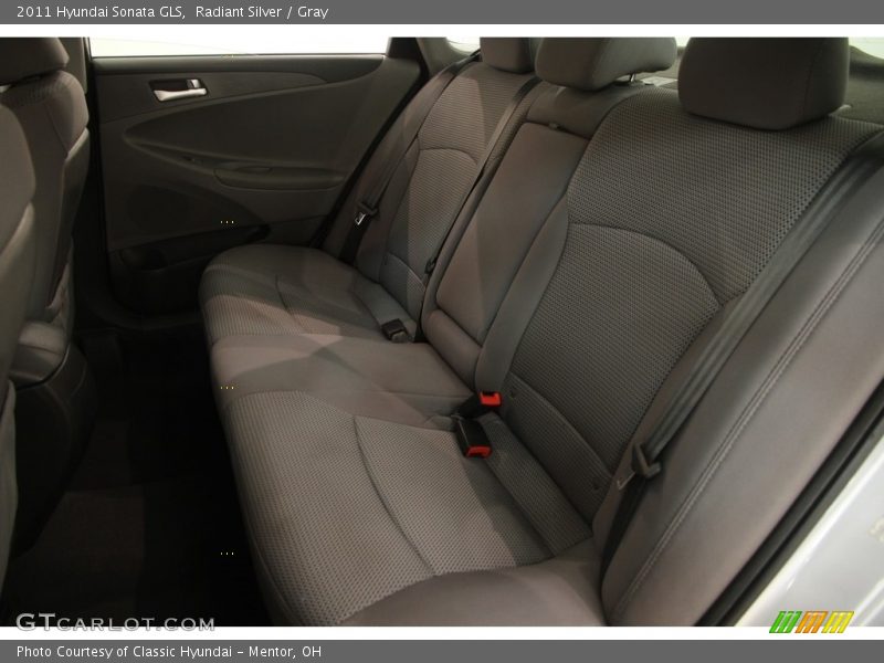 Radiant Silver / Gray 2011 Hyundai Sonata GLS