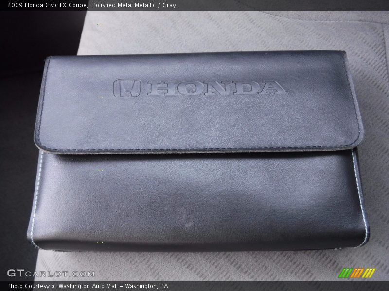 Polished Metal Metallic / Gray 2009 Honda Civic LX Coupe