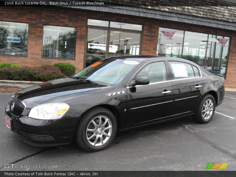 Black Onyx / Tuxedo Blue/Shale 2006 Buick Lucerne CXL