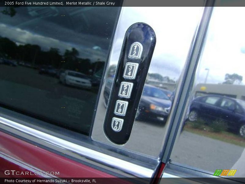 Merlot Metallic / Shale Grey 2005 Ford Five Hundred Limited