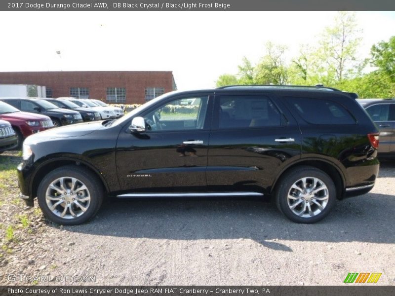 DB Black Crystal / Black/Light Frost Beige 2017 Dodge Durango Citadel AWD