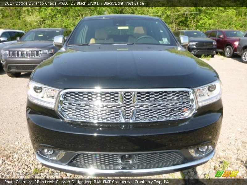 DB Black Crystal / Black/Light Frost Beige 2017 Dodge Durango Citadel AWD