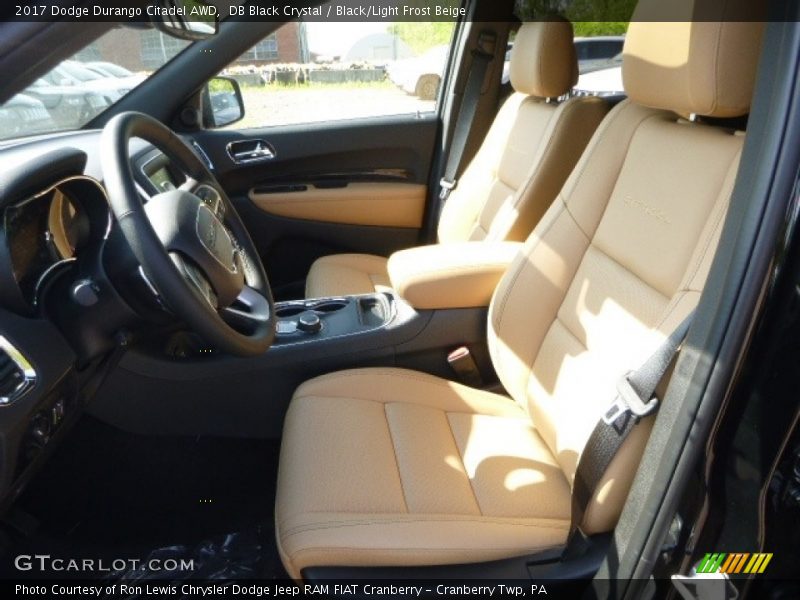 DB Black Crystal / Black/Light Frost Beige 2017 Dodge Durango Citadel AWD
