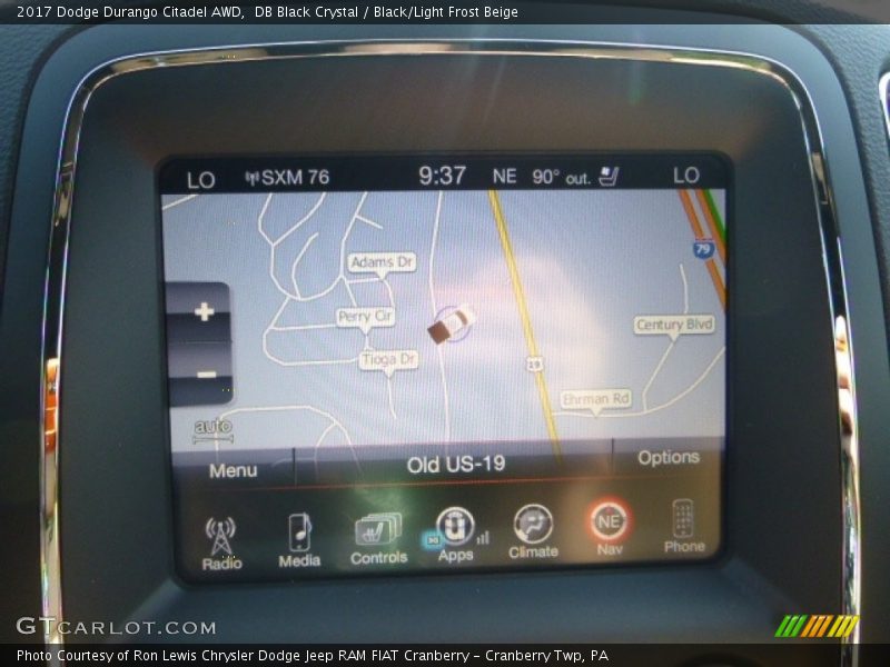 DB Black Crystal / Black/Light Frost Beige 2017 Dodge Durango Citadel AWD