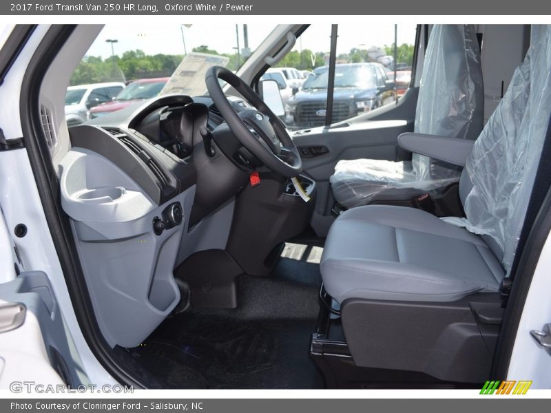  2017 Transit Van 250 HR Long Pewter Interior