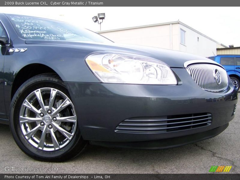 Cyber Gray Metallic / Titanium 2009 Buick Lucerne CXL