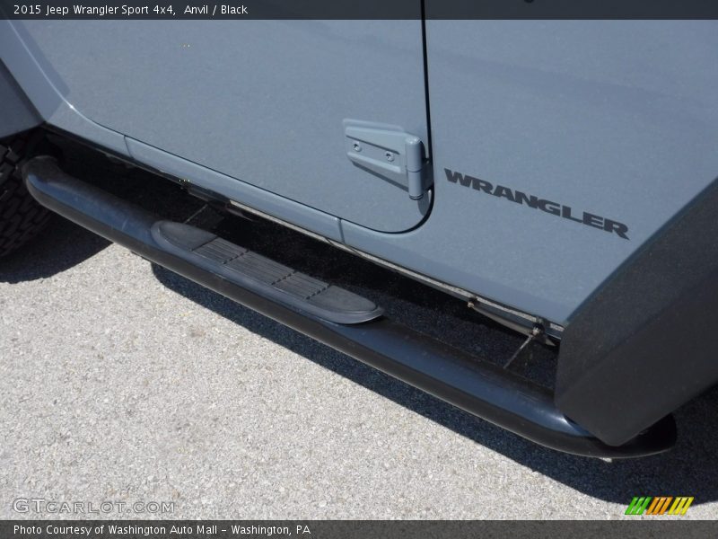 Anvil / Black 2015 Jeep Wrangler Sport 4x4