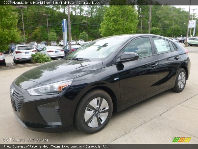 Front 3/4 View of 2017 Ioniq Hybrid Blue