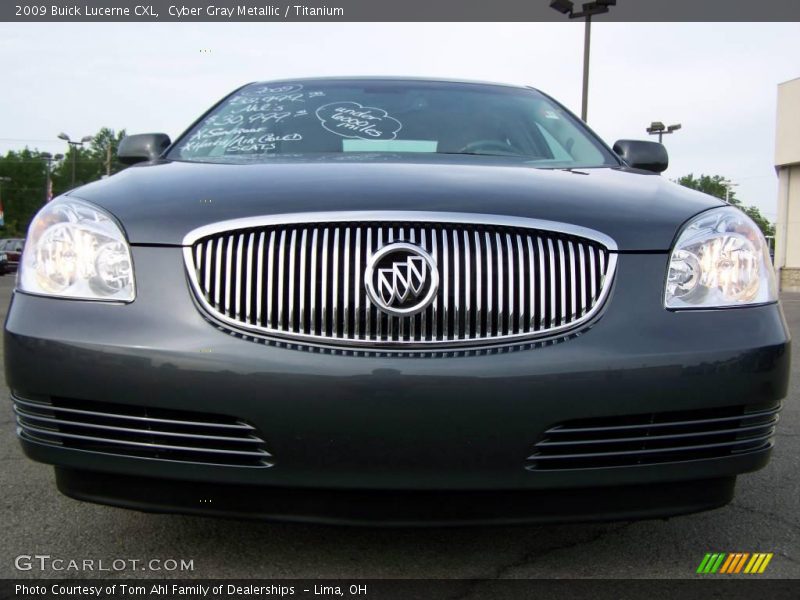 Cyber Gray Metallic / Titanium 2009 Buick Lucerne CXL