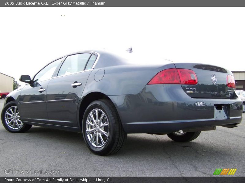 Cyber Gray Metallic / Titanium 2009 Buick Lucerne CXL