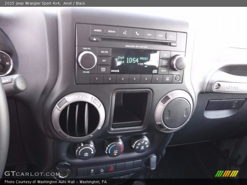 Anvil / Black 2015 Jeep Wrangler Sport 4x4