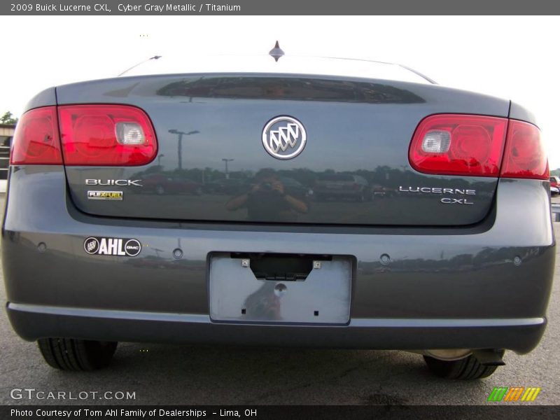 Cyber Gray Metallic / Titanium 2009 Buick Lucerne CXL