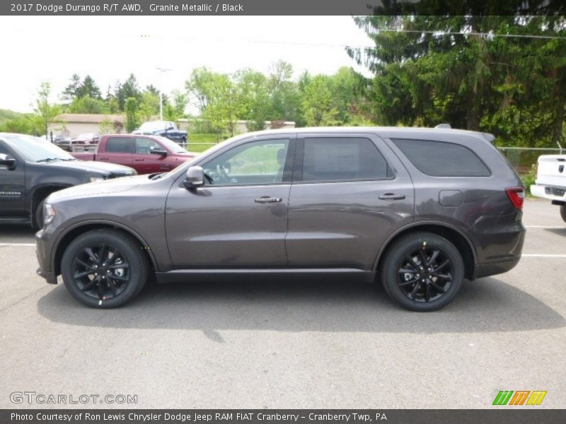 Granite Metallic / Black 2017 Dodge Durango R/T AWD