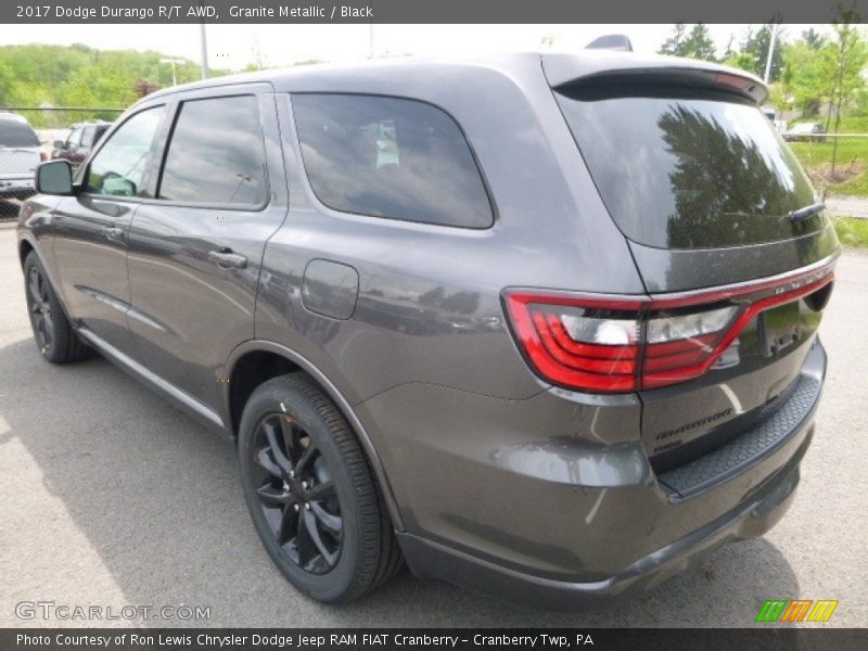 Granite Metallic / Black 2017 Dodge Durango R/T AWD