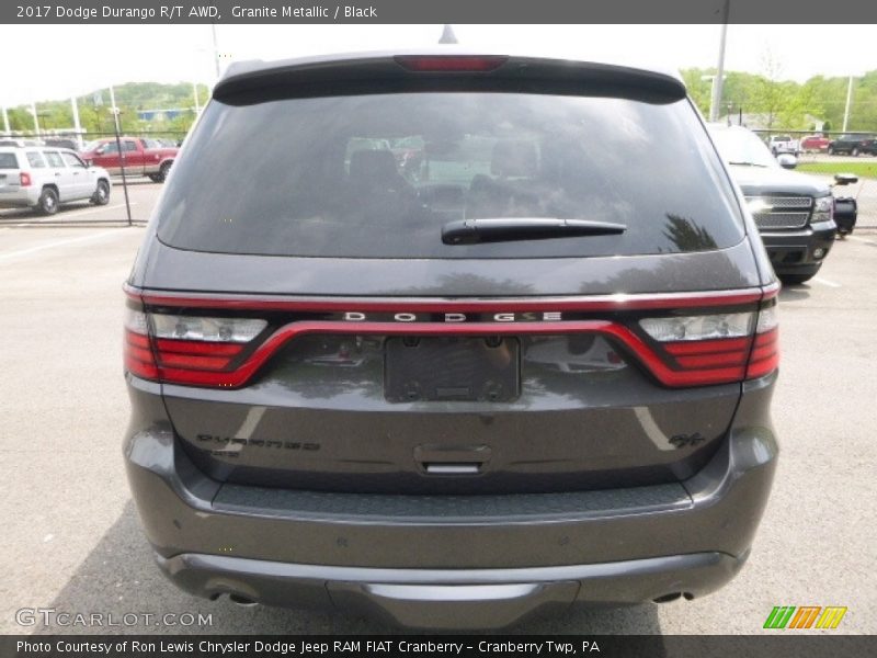 Granite Metallic / Black 2017 Dodge Durango R/T AWD