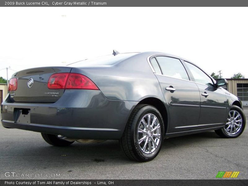 Cyber Gray Metallic / Titanium 2009 Buick Lucerne CXL
