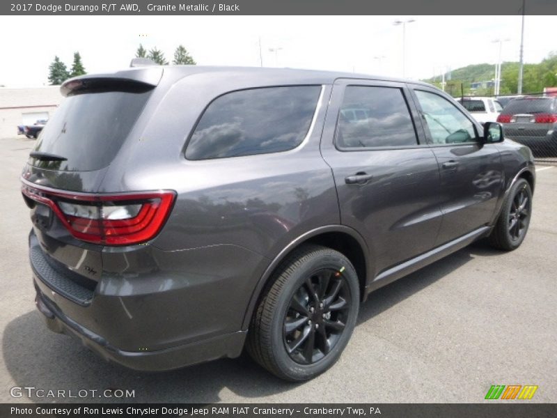Granite Metallic / Black 2017 Dodge Durango R/T AWD