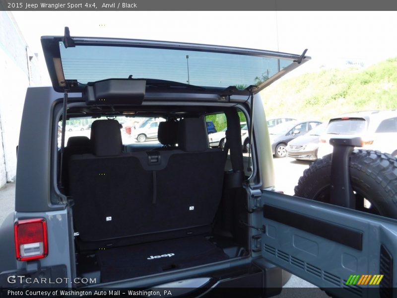 Anvil / Black 2015 Jeep Wrangler Sport 4x4