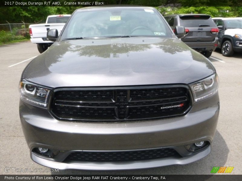 Granite Metallic / Black 2017 Dodge Durango R/T AWD