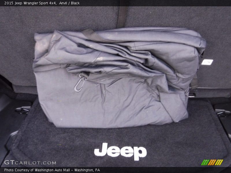 Anvil / Black 2015 Jeep Wrangler Sport 4x4