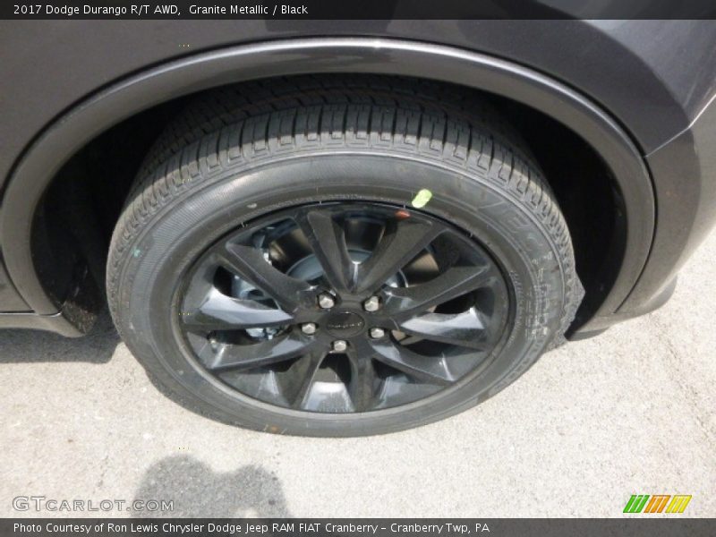 Granite Metallic / Black 2017 Dodge Durango R/T AWD