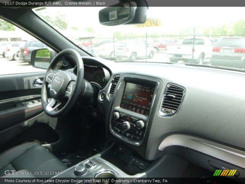 Granite Metallic / Black 2017 Dodge Durango R/T AWD