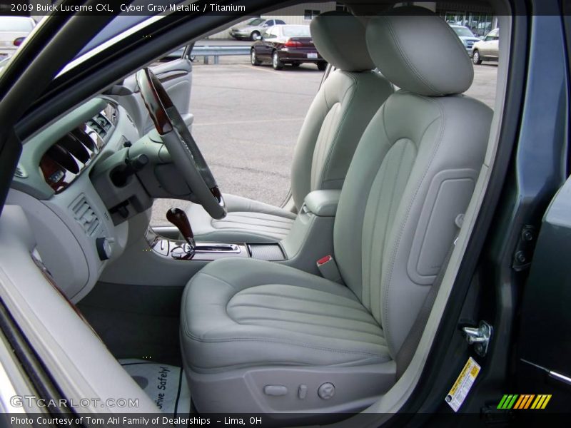 Cyber Gray Metallic / Titanium 2009 Buick Lucerne CXL