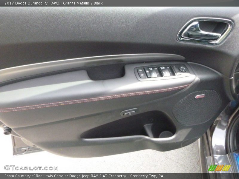 Granite Metallic / Black 2017 Dodge Durango R/T AWD