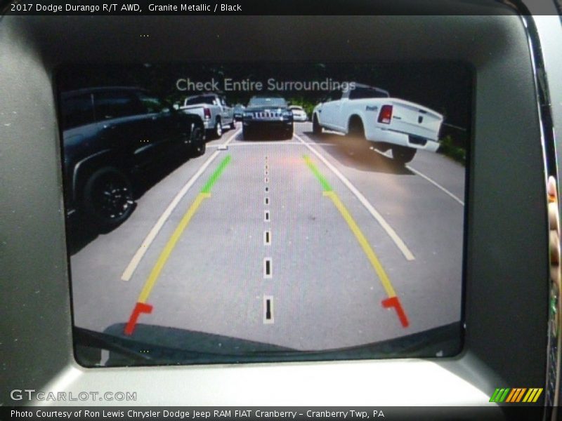 Granite Metallic / Black 2017 Dodge Durango R/T AWD