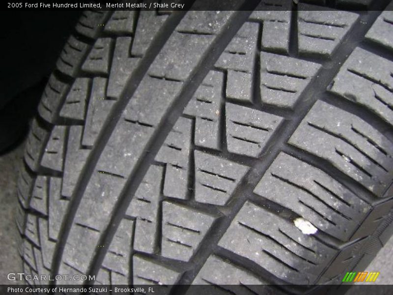 Merlot Metallic / Shale Grey 2005 Ford Five Hundred Limited