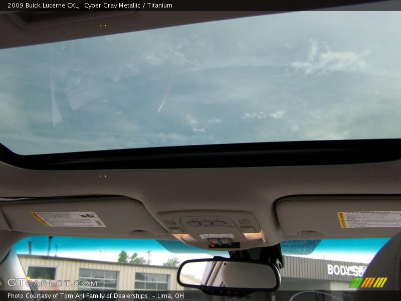 Cyber Gray Metallic / Titanium 2009 Buick Lucerne CXL