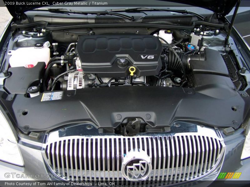 Cyber Gray Metallic / Titanium 2009 Buick Lucerne CXL