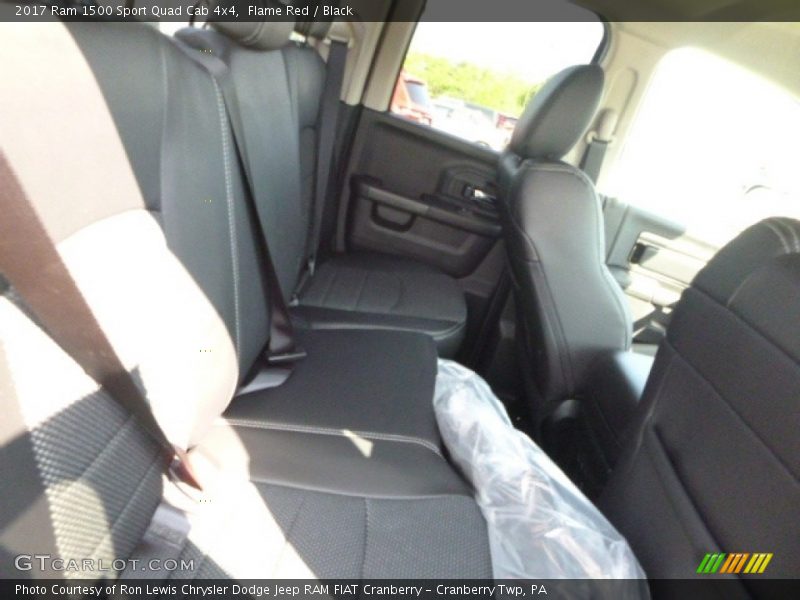 Flame Red / Black 2017 Ram 1500 Sport Quad Cab 4x4