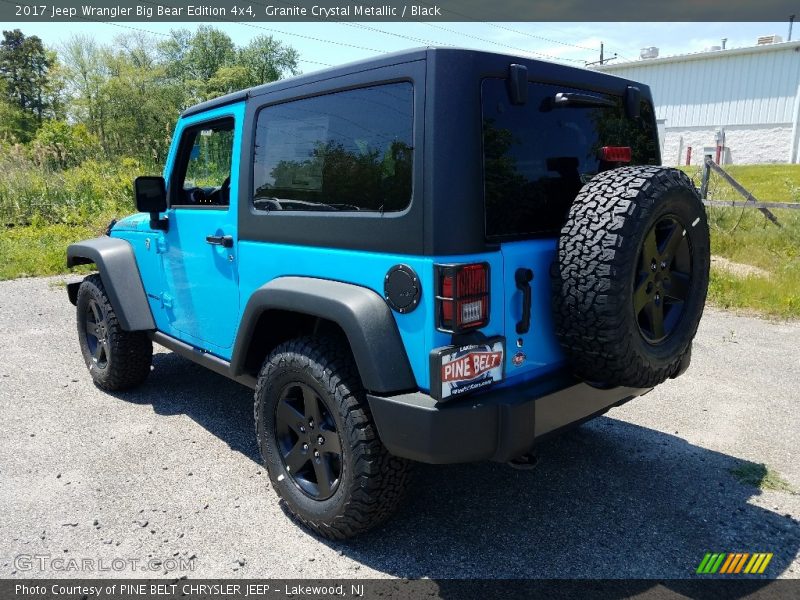 Granite Crystal Metallic / Black 2017 Jeep Wrangler Big Bear Edition 4x4