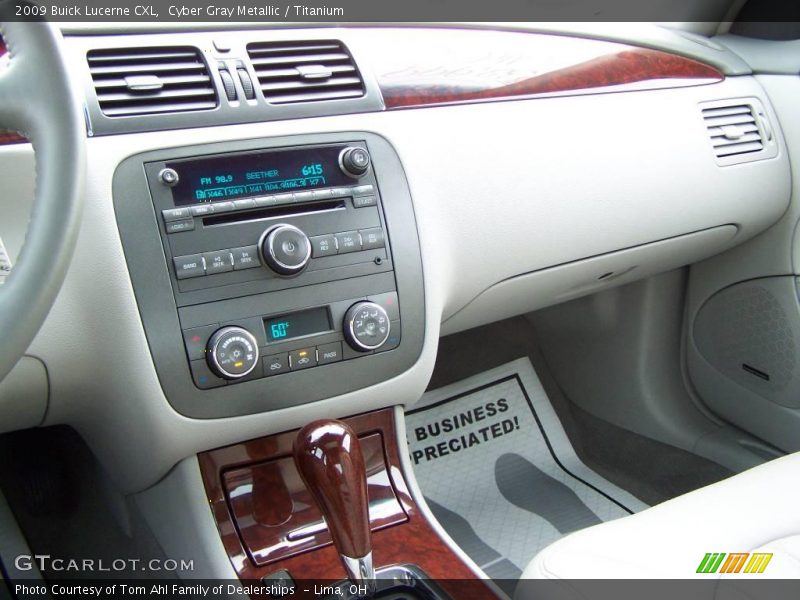 Cyber Gray Metallic / Titanium 2009 Buick Lucerne CXL