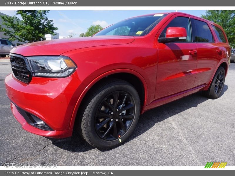 Redline / Black 2017 Dodge Durango GT