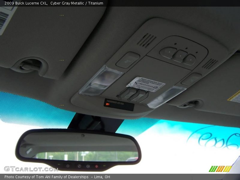 Cyber Gray Metallic / Titanium 2009 Buick Lucerne CXL